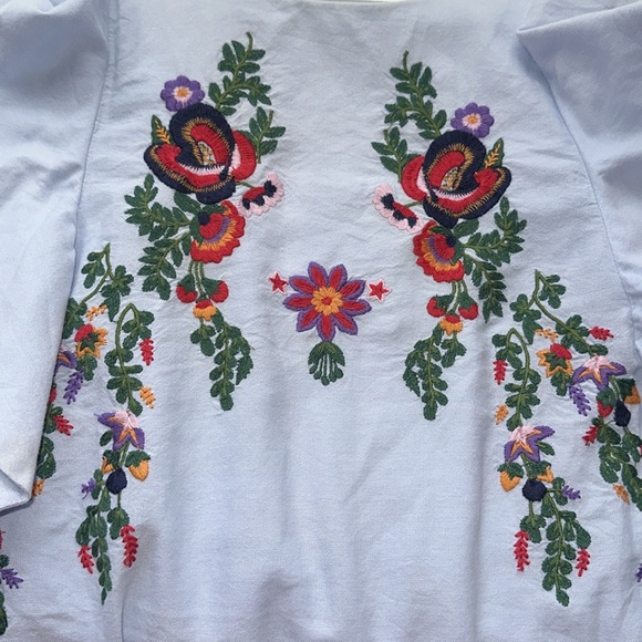 🌴Zara Trafaluc Collection Robin Egg Blue Dress - Picture 7 of 11